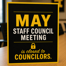 May Meeting Closed to Councilors