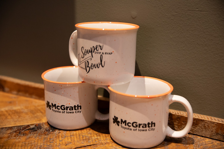 Souper Bowl coffee mugs