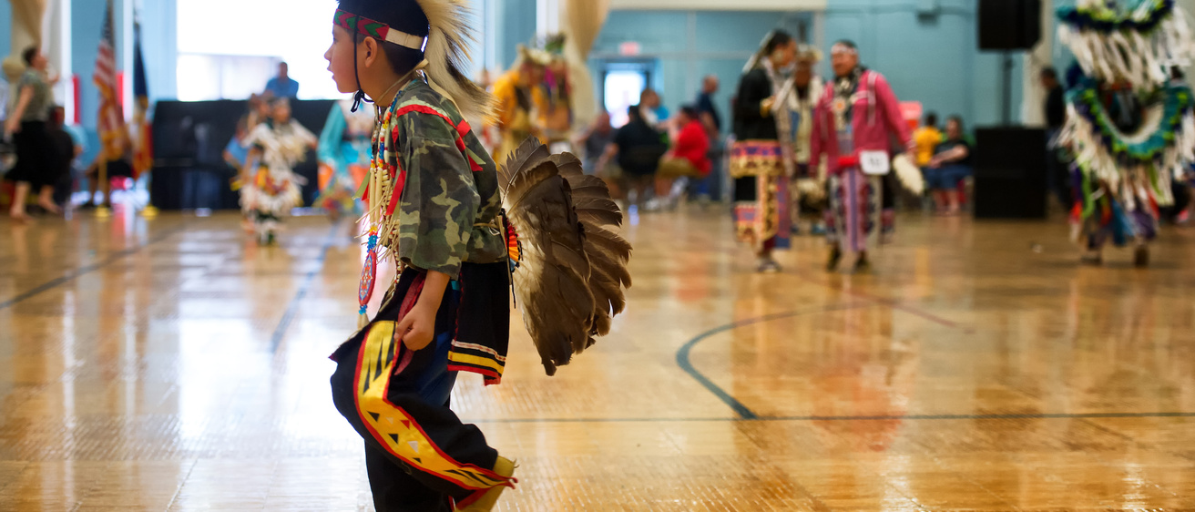 Powwow dancer by jatorner